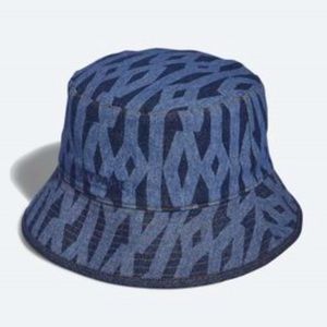 REVERSIBLE MONOGRAM BUCKET HAT